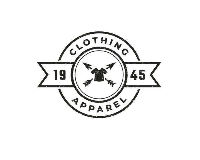 Classic Vintage Retro Label Badge For Clothing Apparel
